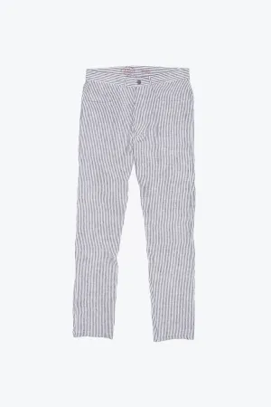 Alex Crane Lines Cham Linen Pants