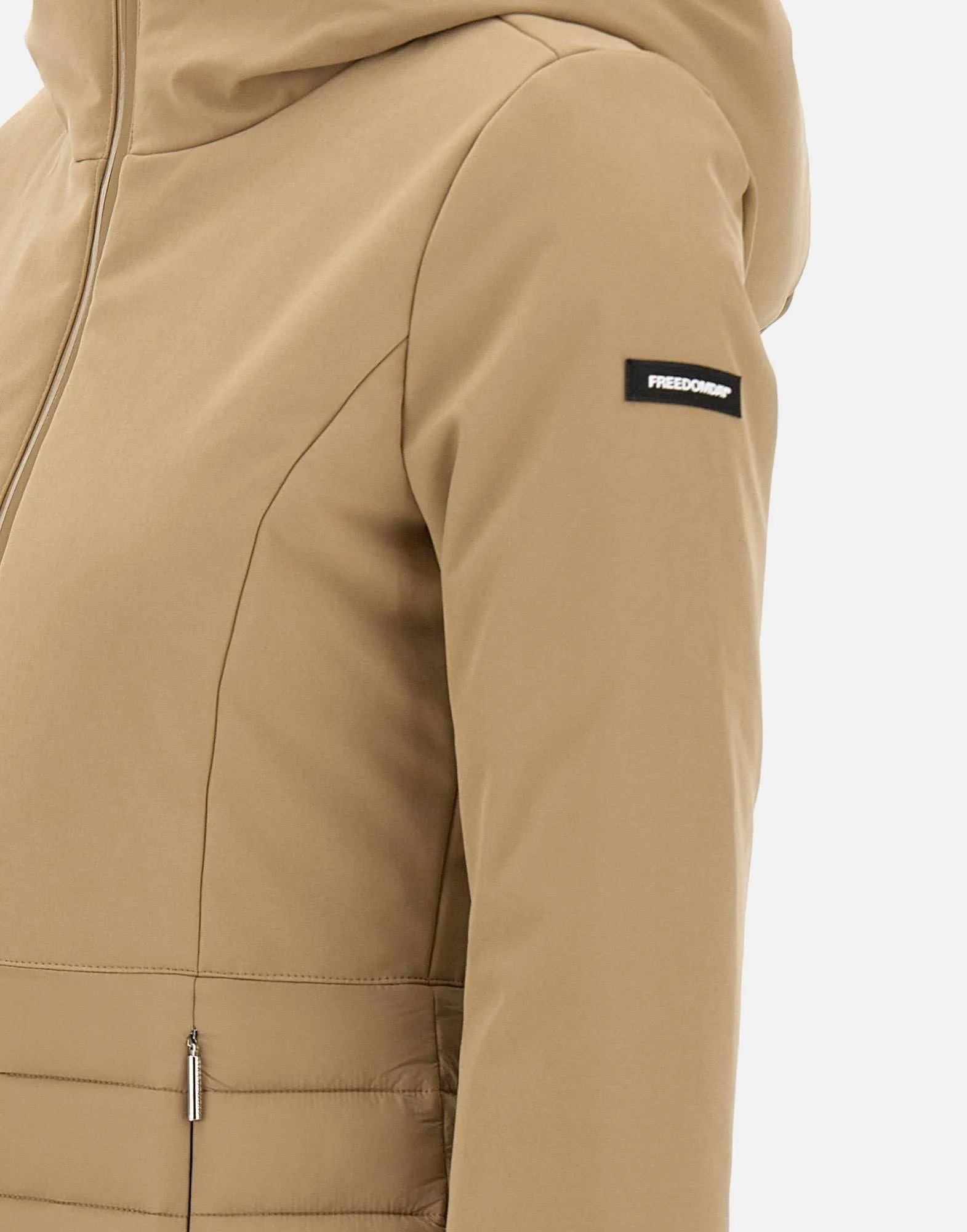 Alma Hazelnut Down Jacket for Women