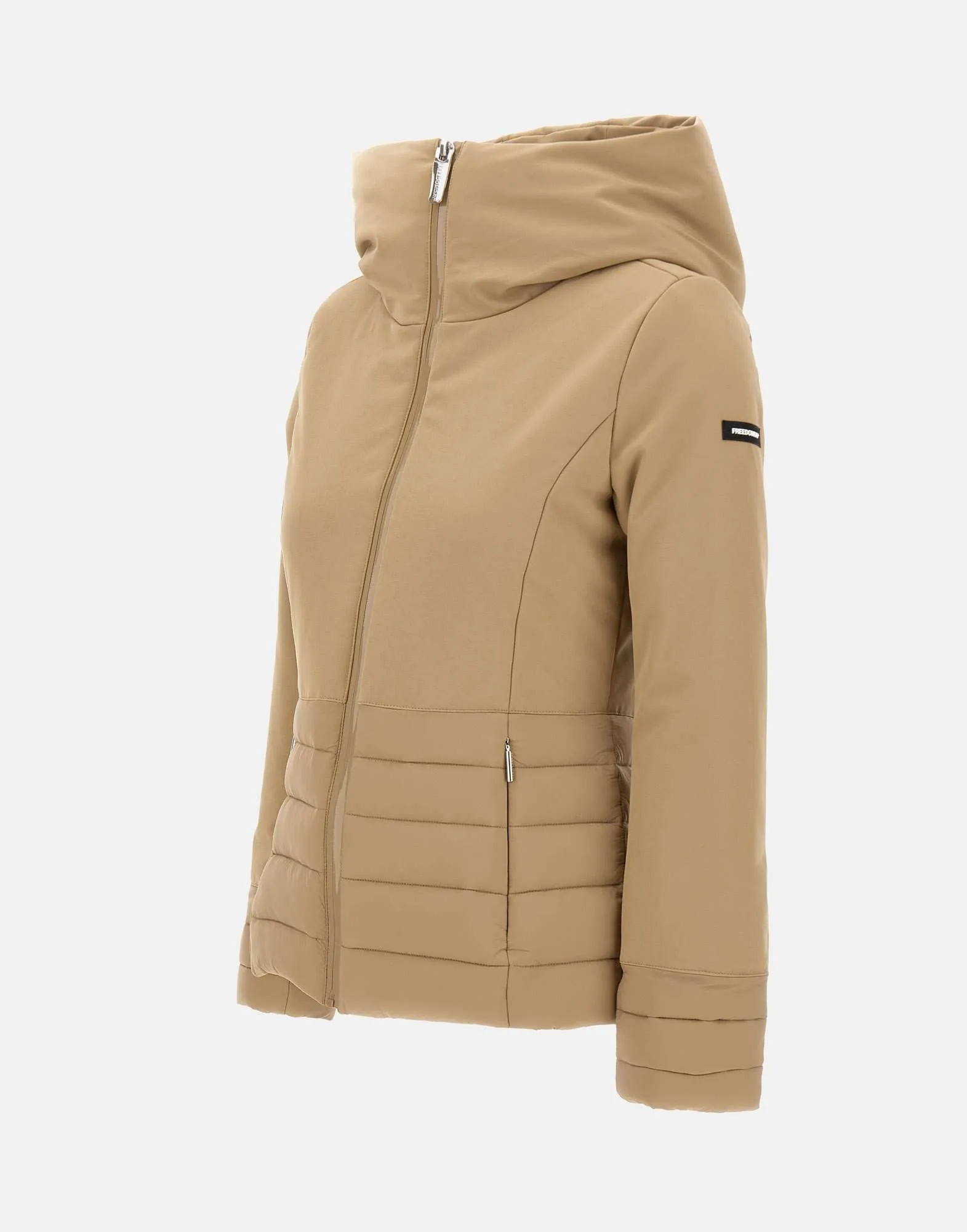 Alma Hazelnut Down Jacket for Women