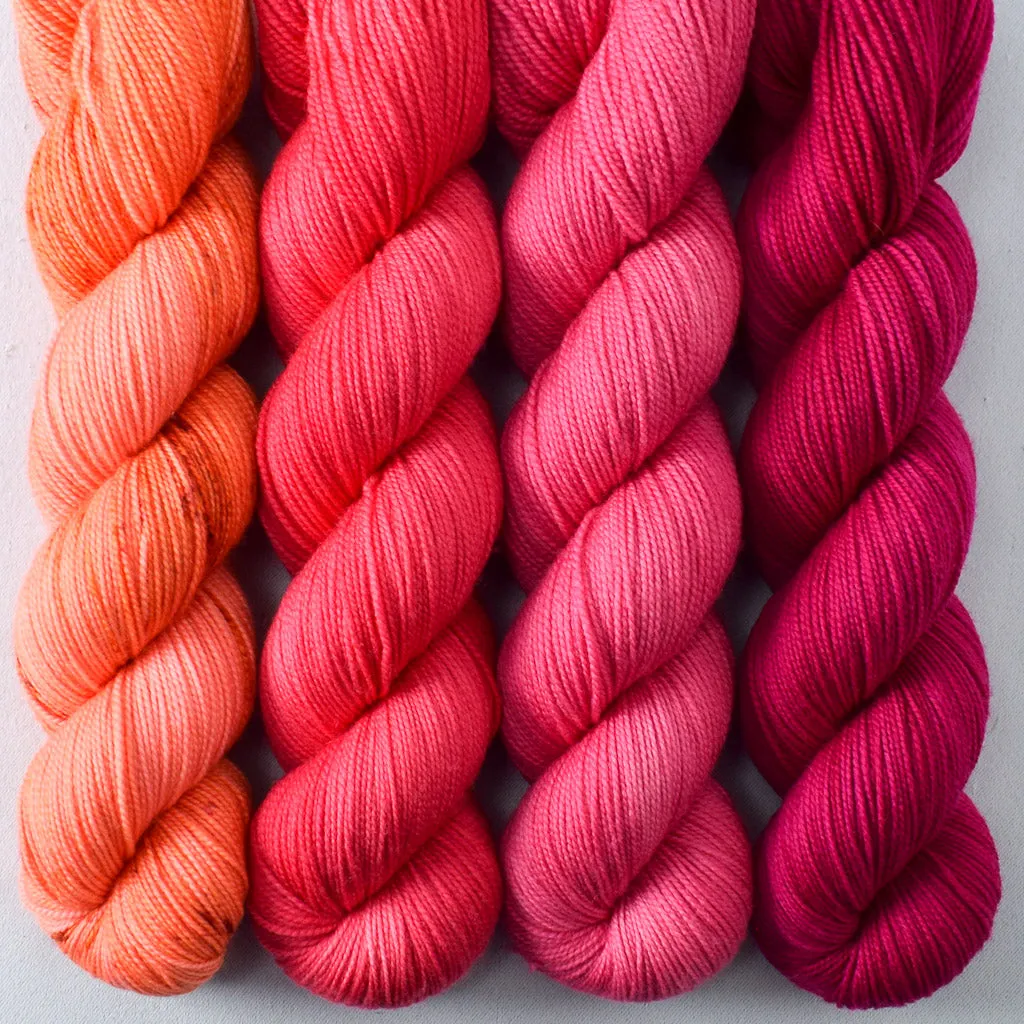 Ambrosia, Almaak, Sweet Pea, Dark Cassiopeia - Yummy 2-Ply Quartet - Babette