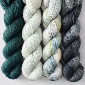 Ammo, Gentle Rain, Mother Earth, Topaz - Yummy 2-Ply Quartet - Babette