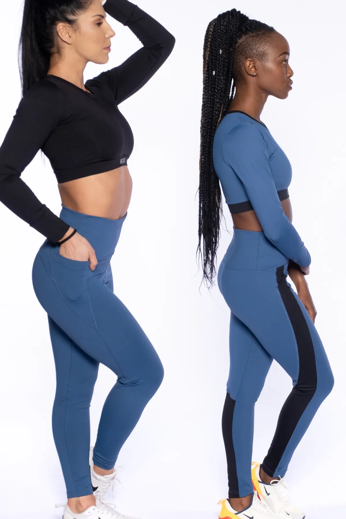 AR 1920 - CURVED INSET LONG TIGHTS