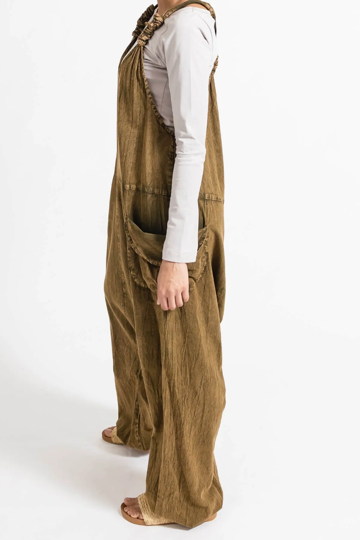 Bahini Overalls - Long Stonewashed