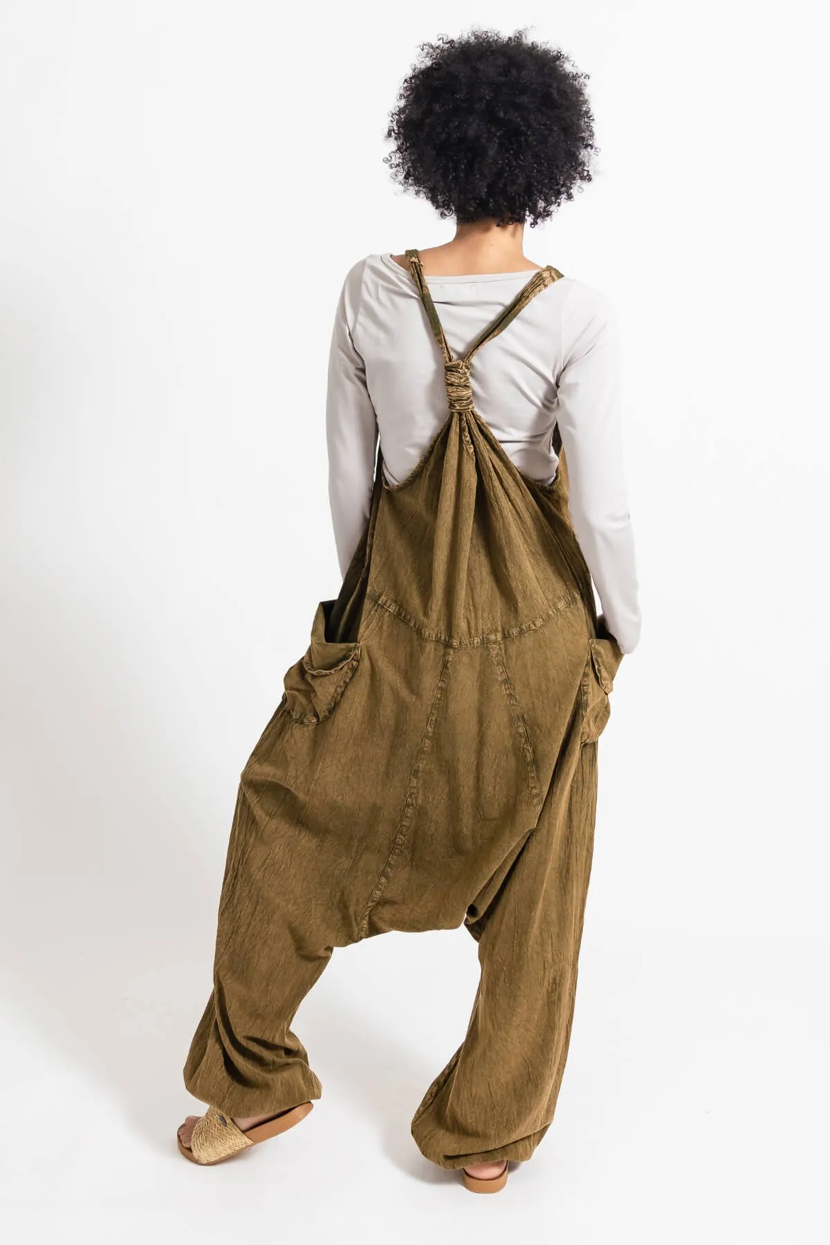 Bahini Overalls - Long Stonewashed