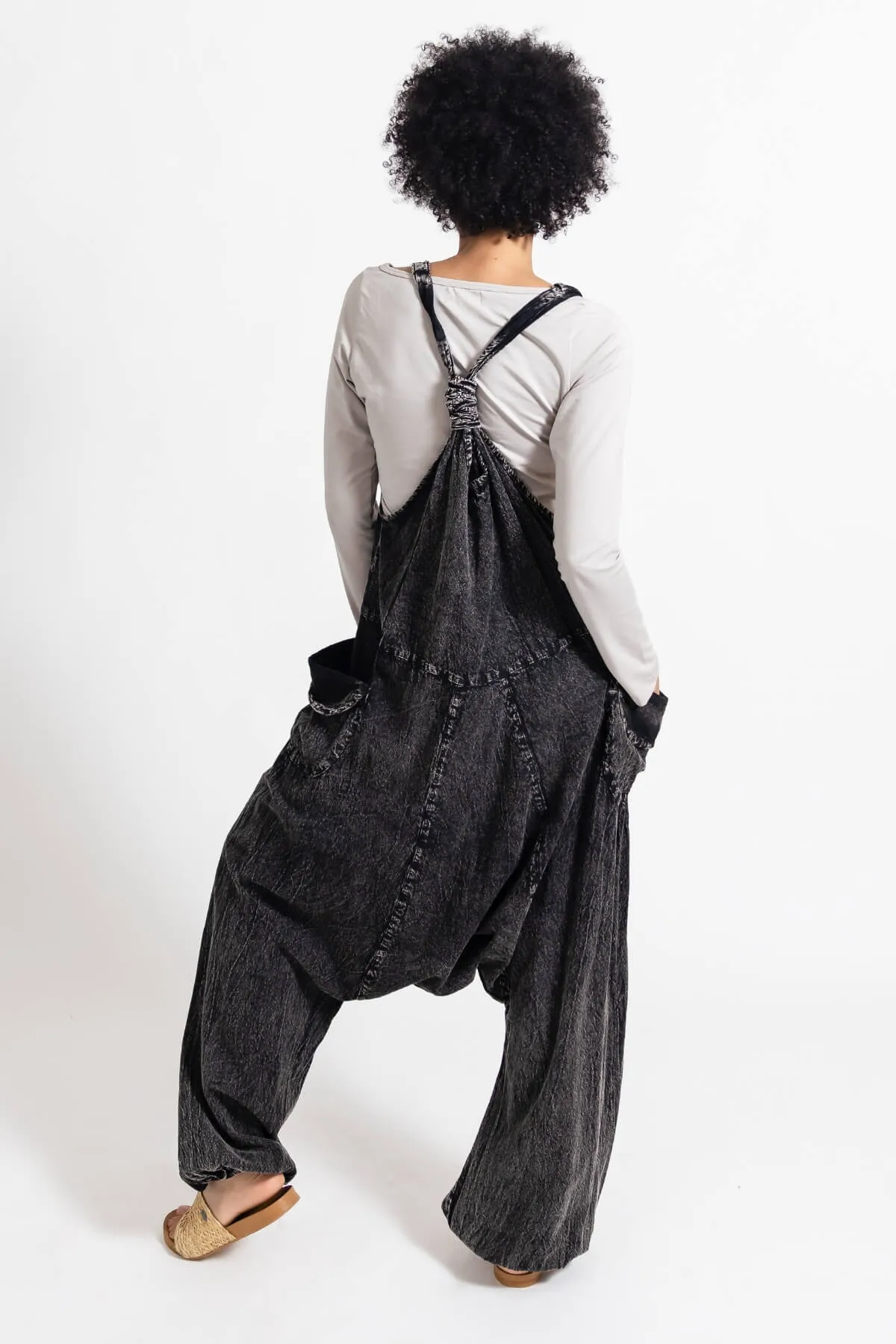 Bahini Overalls - Long Stonewashed