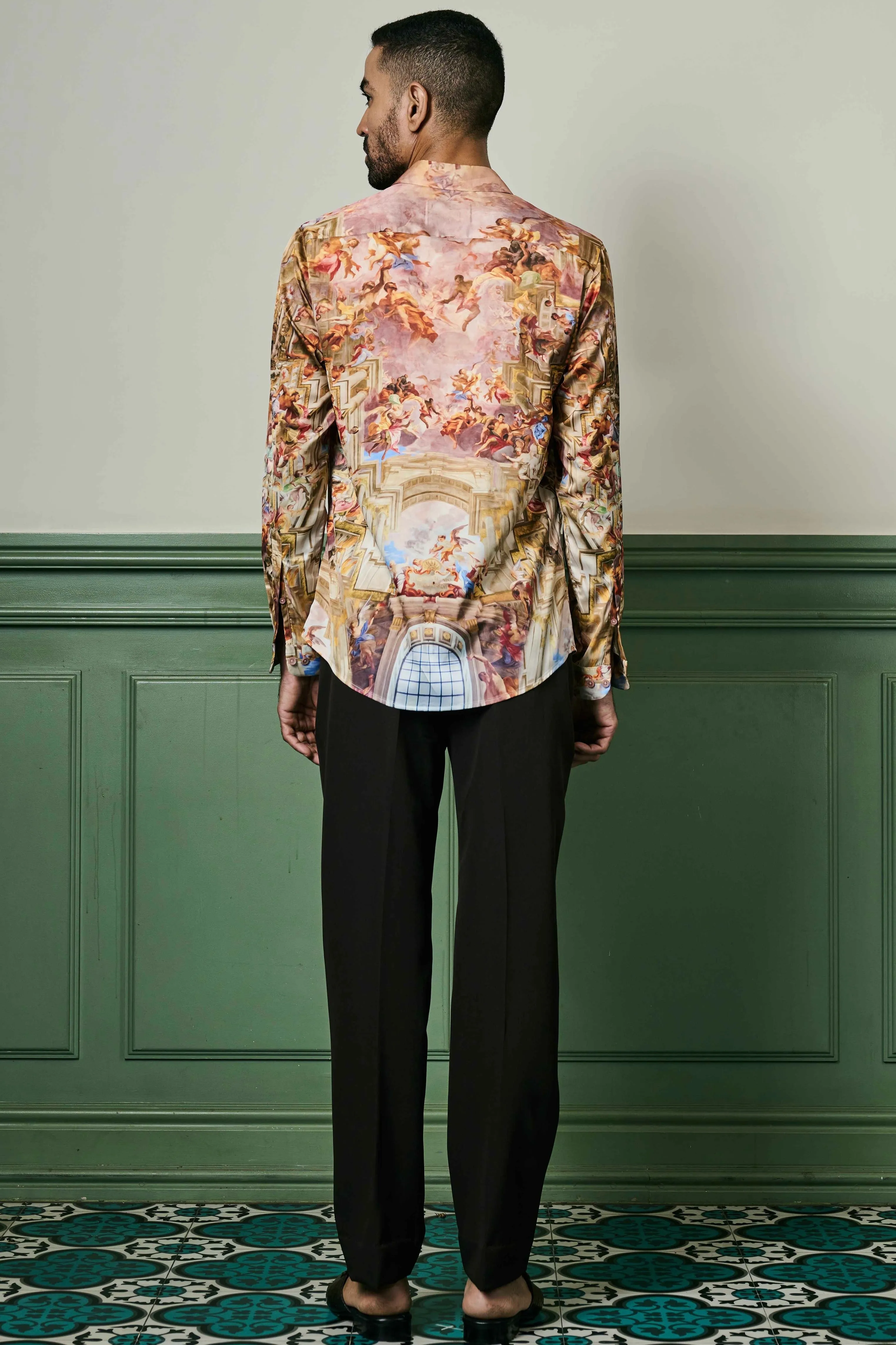 Belle poque Splendor Habutai Silk Shirt