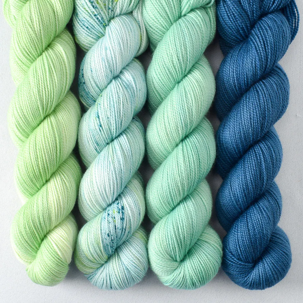 Berry Cobbler, Catnip, Here and Now, Mojito - Yummy 2-Ply Quartet - Babette