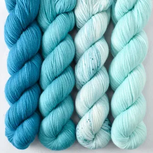 Blue Parakeet, Celtic, Easy Sway, Perfect Wave - Yummy 2-Ply Quartet - Babette