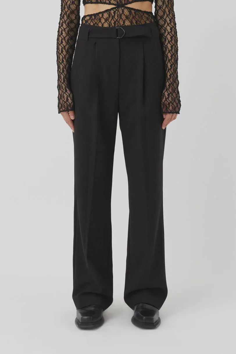 Camellia High Waist Pant Black