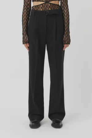 Camellia High Waist Pant Black