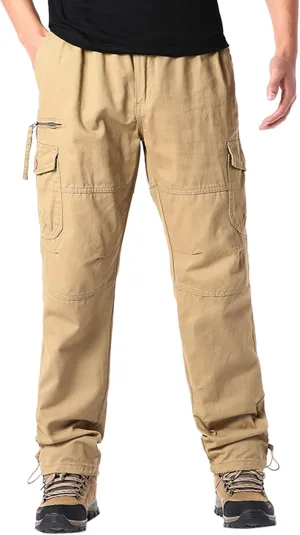 Cargo Pants for Men Relaxed Fit Mens Sweatpants Men Pants Casual Fashion Joggers Comfortable Basic Pants Sport Daily