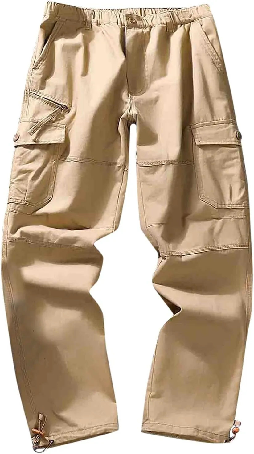 Cargo Pants for Men Relaxed Fit Mens Sweatpants Men Pants Casual Fashion Joggers Comfortable Basic Pants Sport Daily