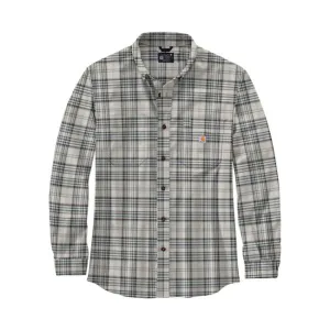 Carhartt Flannel Plaid Shirt Malt