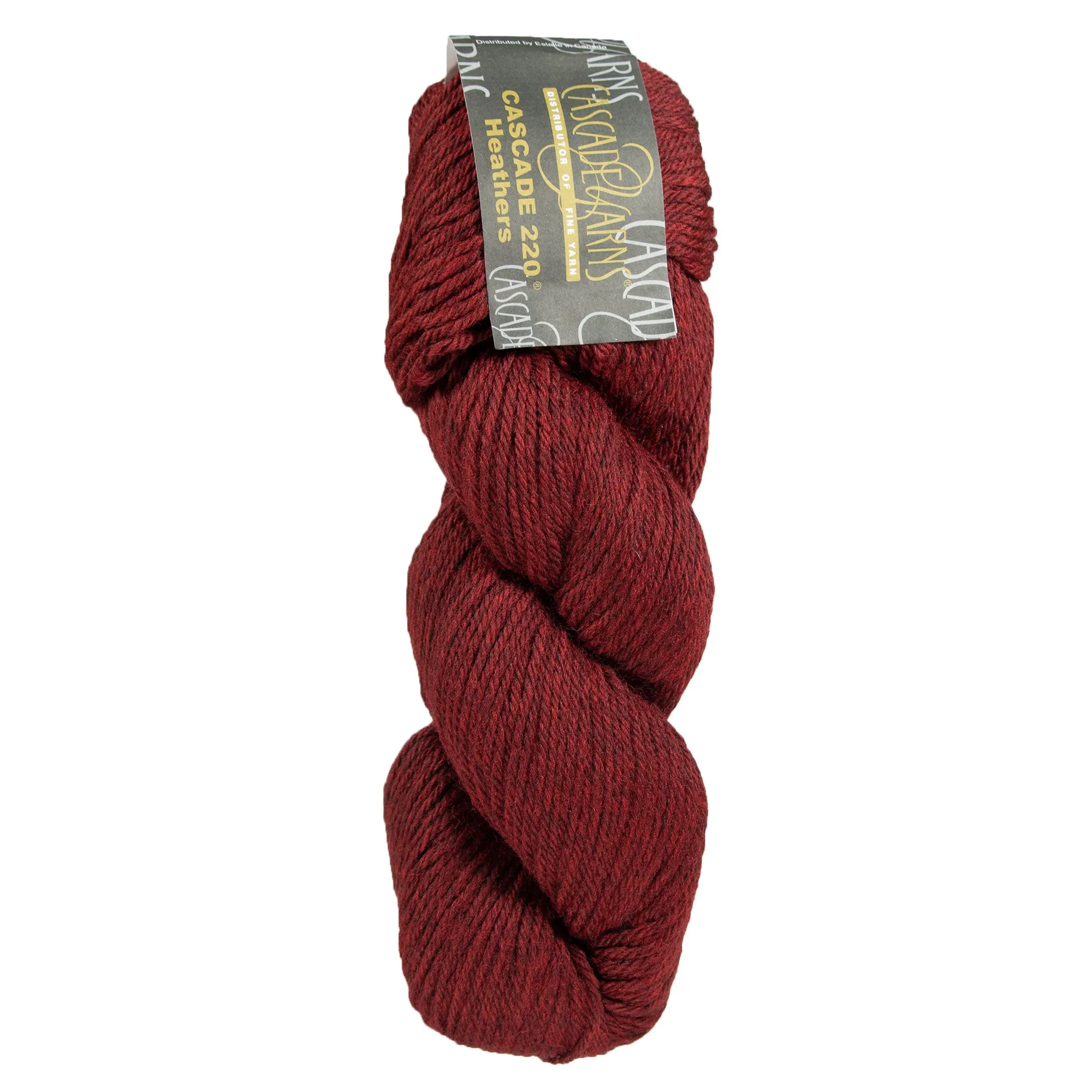 Cascade 220 Yarn - 9489 Red Wine Heather