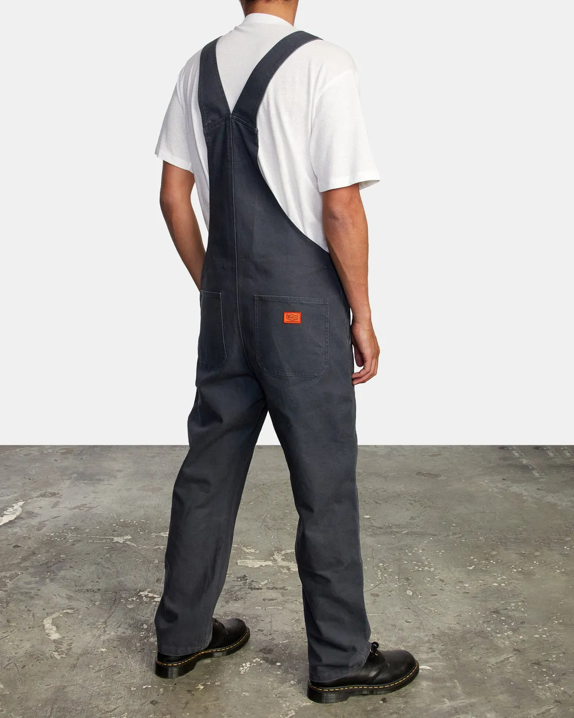 Chainmail Relaxed Fit Overalls - Garage Blue