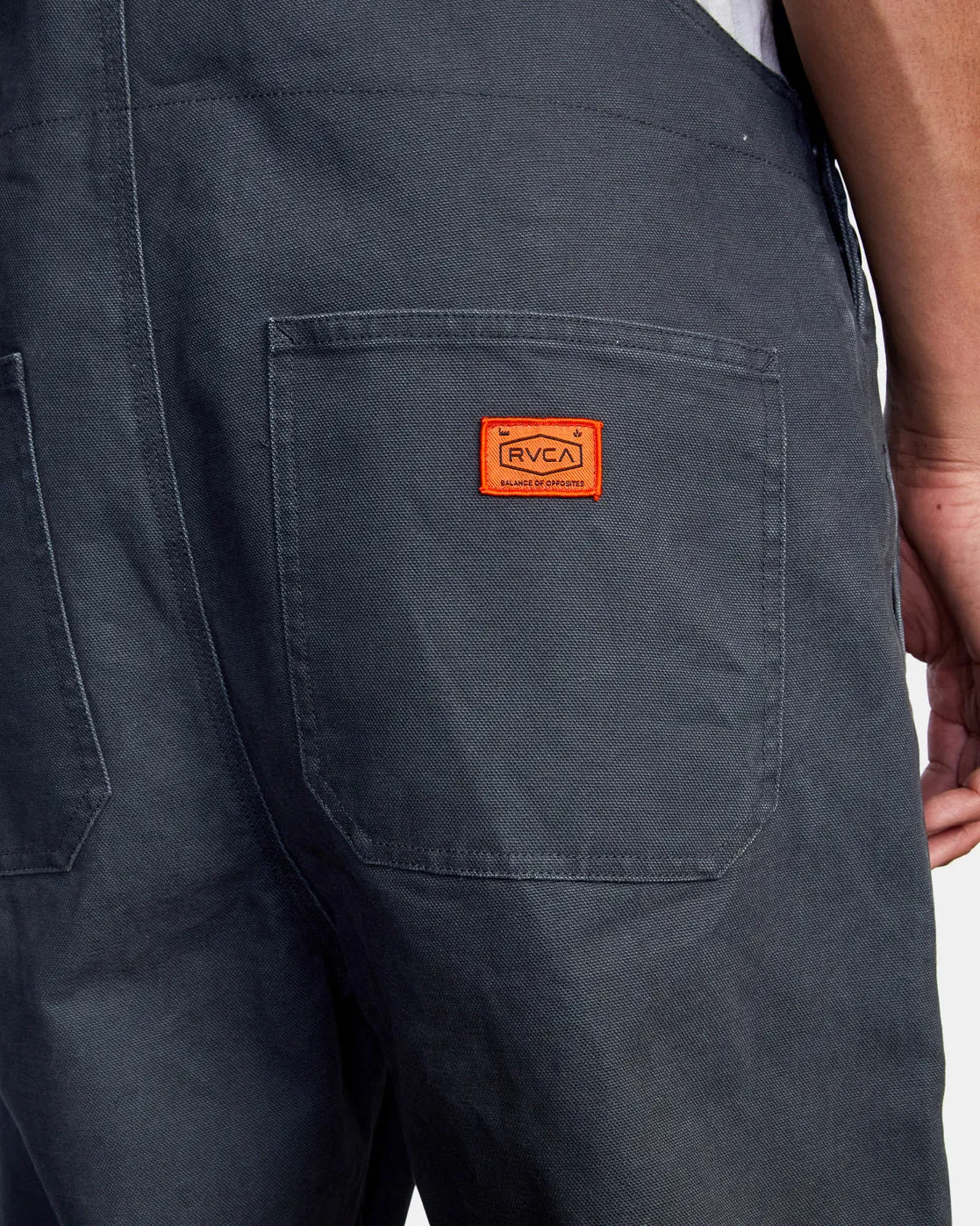 Chainmail Relaxed Fit Overalls - Garage Blue
