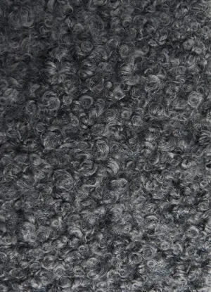 Charcoal / Sherpa Teddy Knit