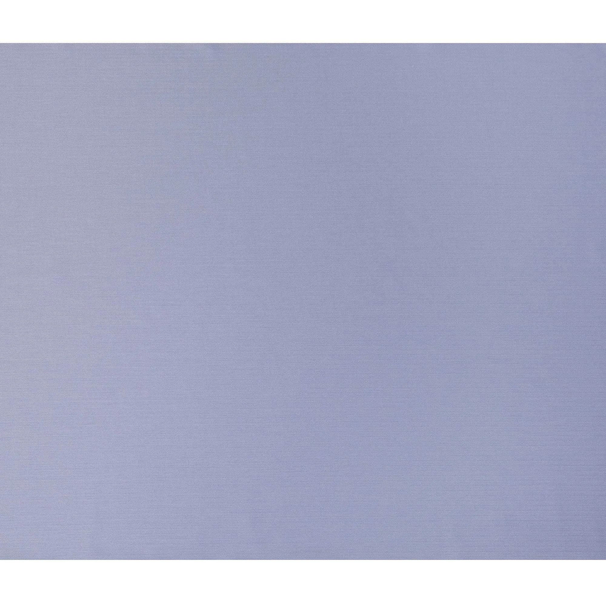Chic Blue Swiss 100% Cotton Herringbone Shirting Fabric - 150cm Wide, Herringbone Design-D18884