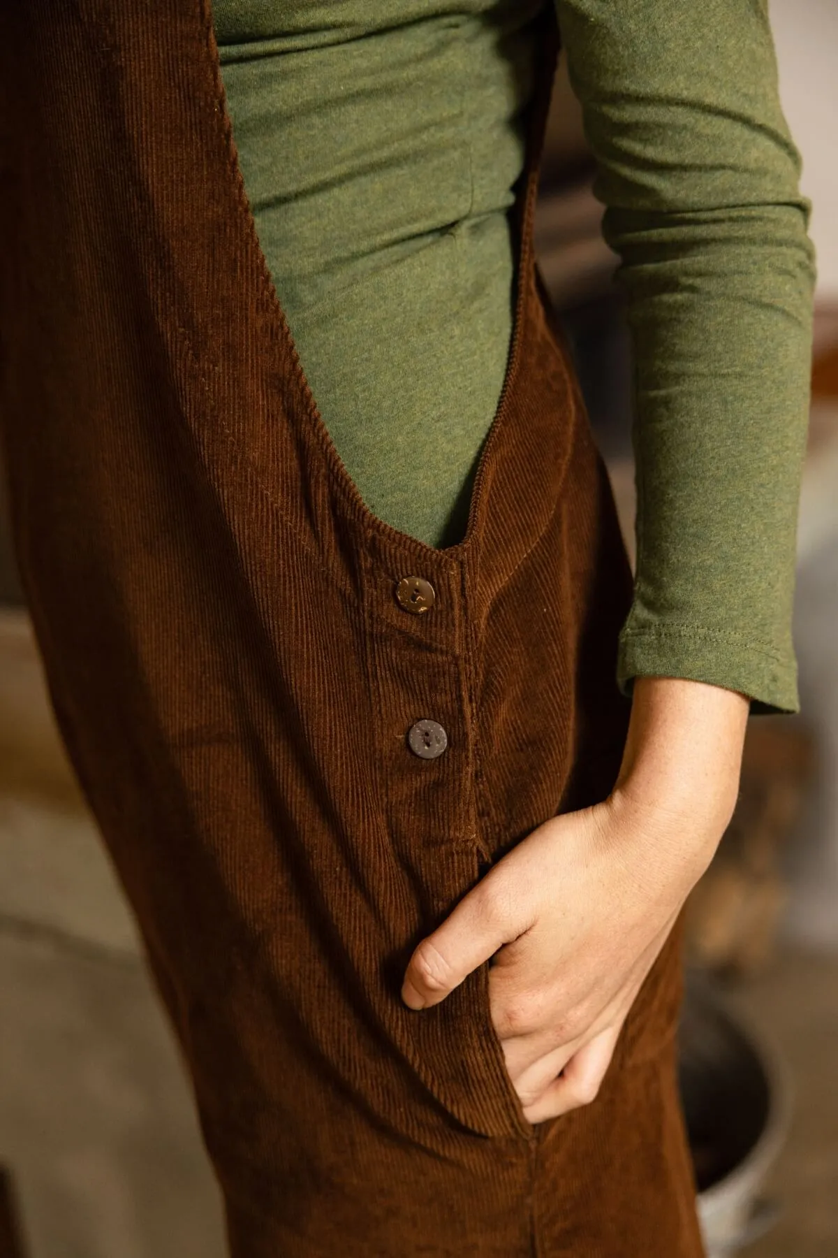 Corduroy Overalls