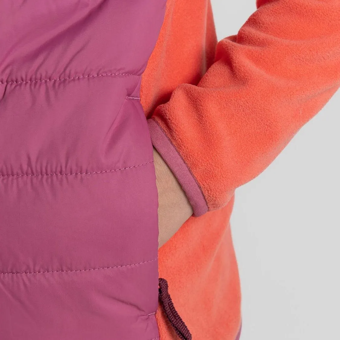 Craghoppers Kids Arklow Hybrid Hooded Jacket