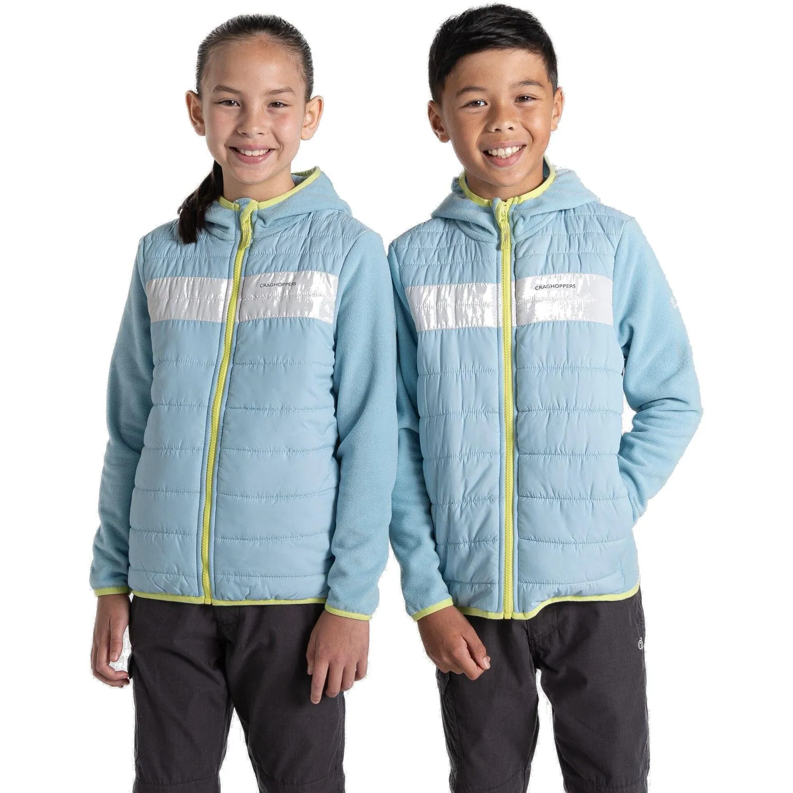 Craghoppers Kids Arklow Hybrid Hooded Jacket