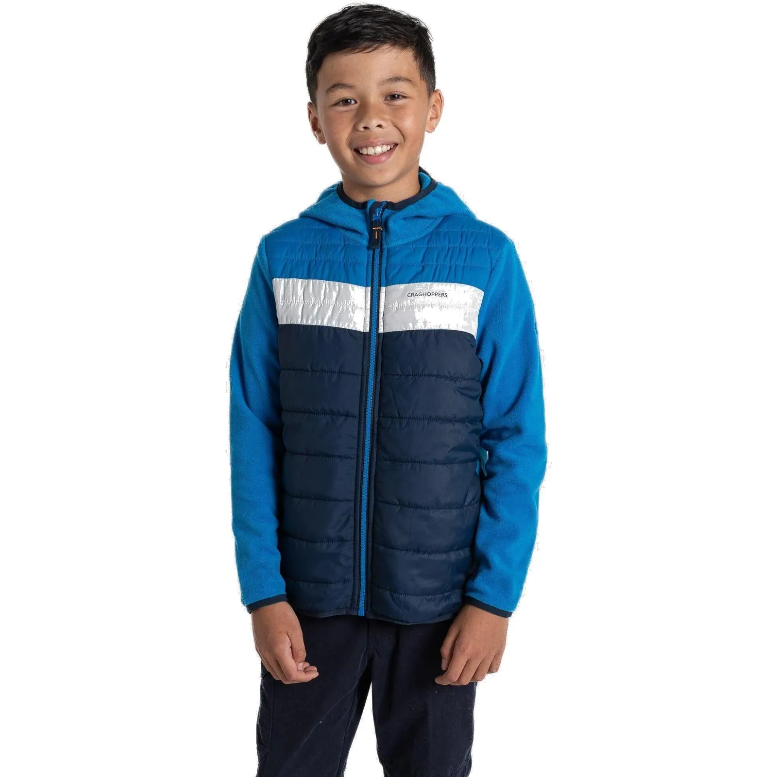 Craghoppers Kids Arklow Hybrid Hooded Jacket