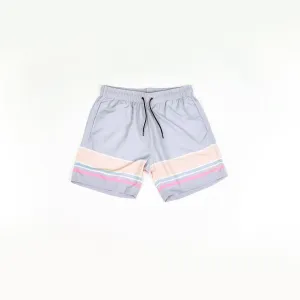 DLAB Men's Lines Hybrid Board Shorts (Grey)