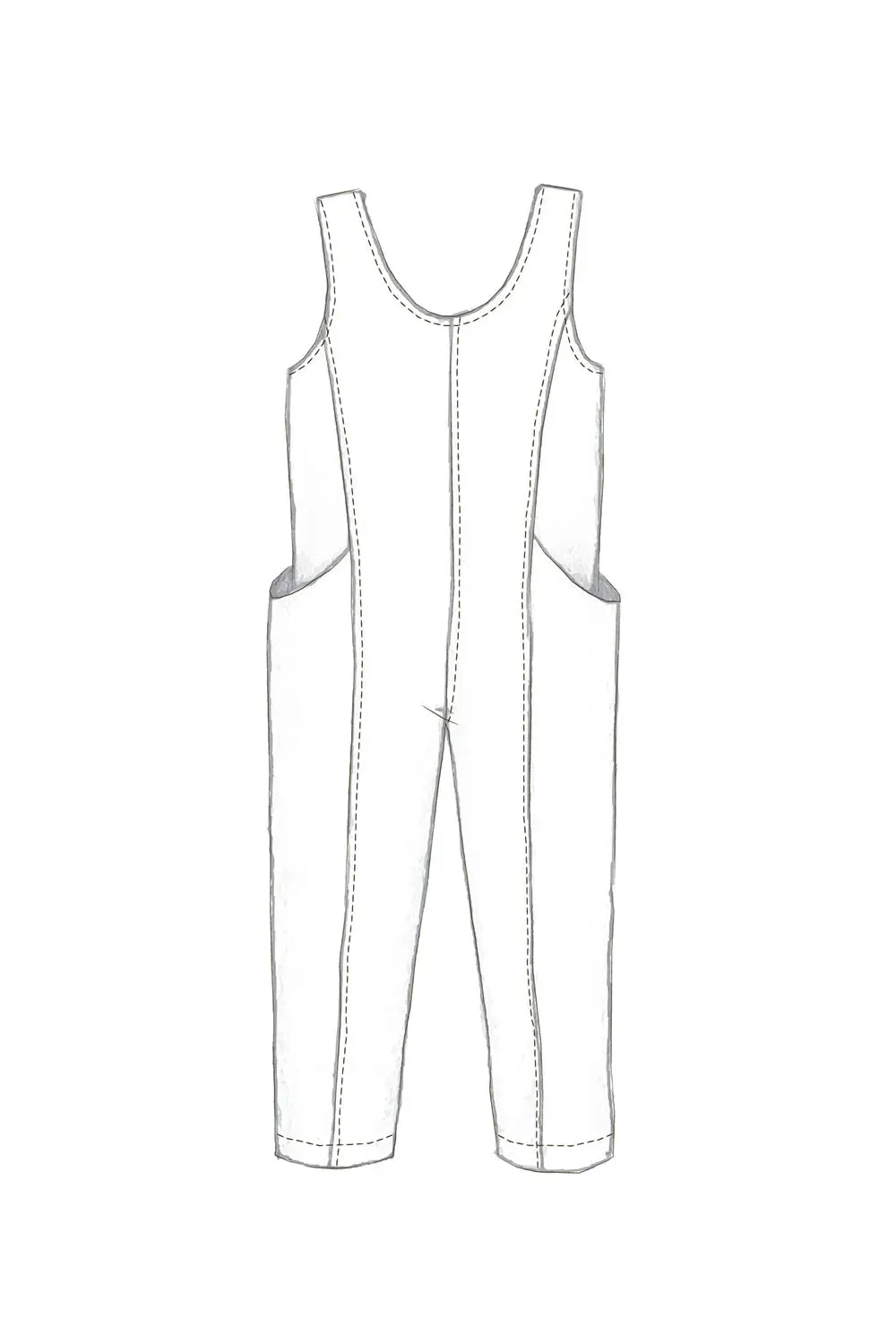 Elizabeth Suzann, Clyde Jumpsuit PDF Pattern