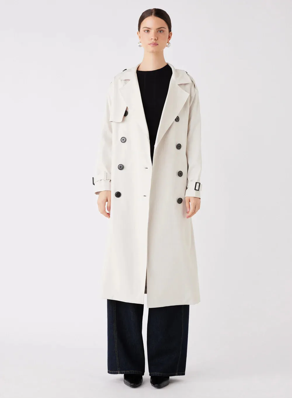 ESMAE - Avenue Trench Coat (Chalk)