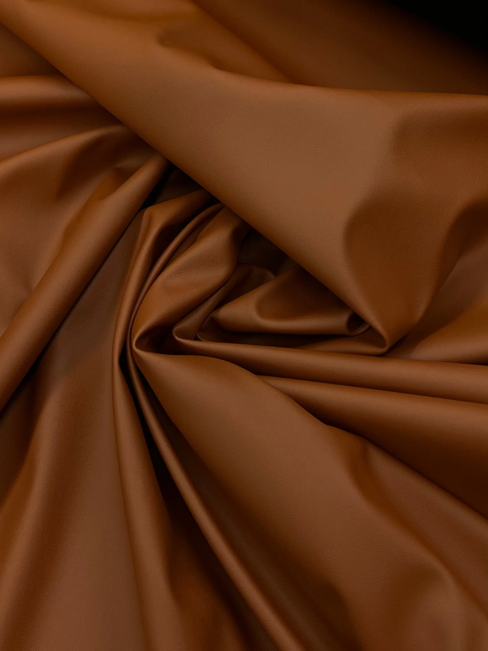 Faux Leather - Cinnamon