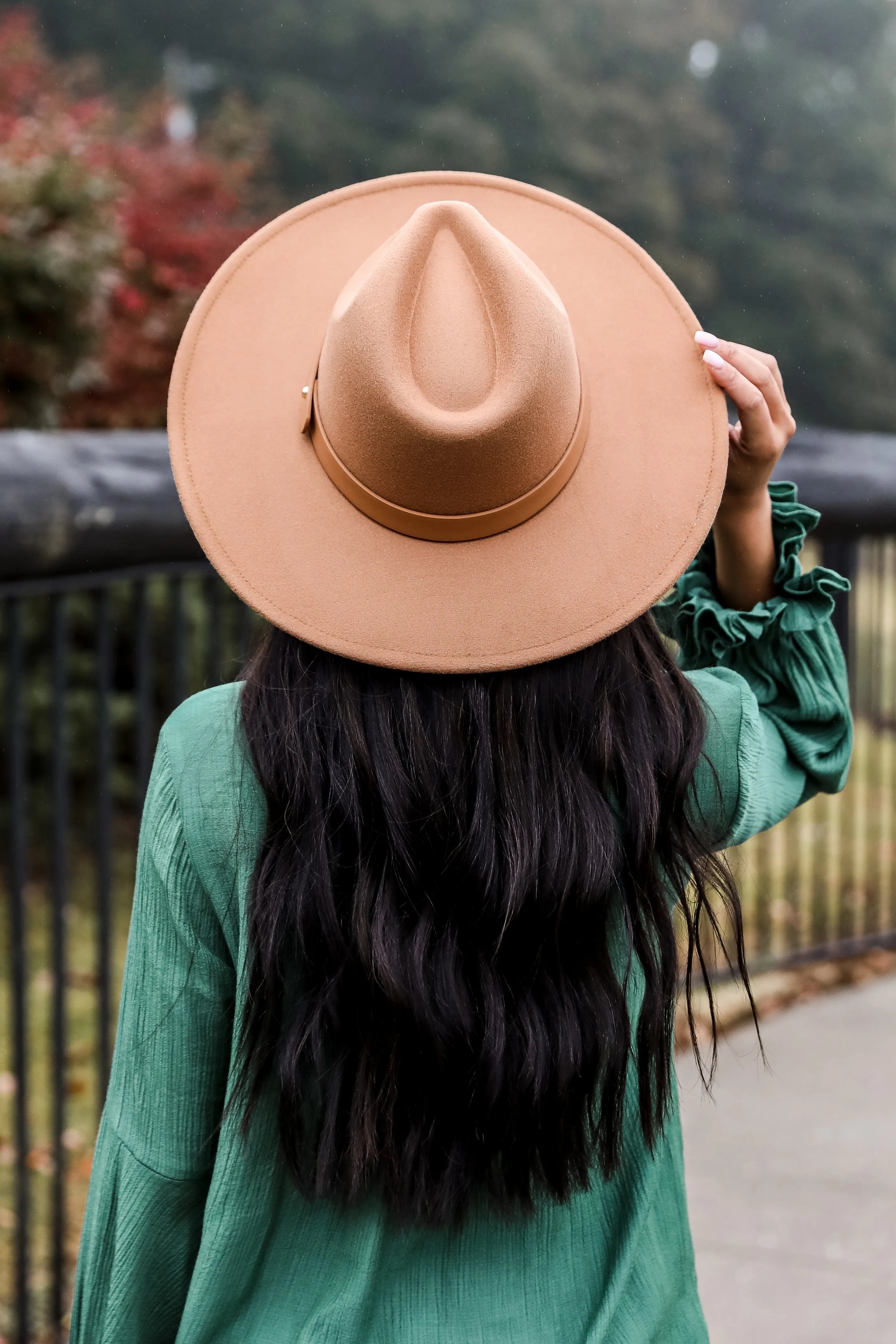 FINAL SALE - Juno Wide Brim Banded Felt Hat