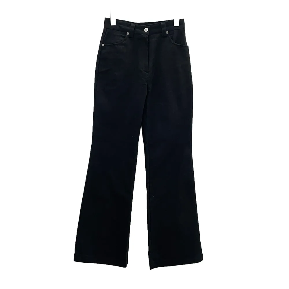 Fleece Lines Bootcut Pants U1502