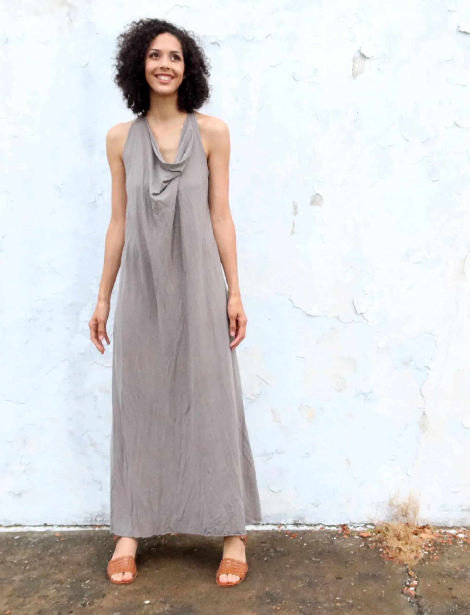 Float Neck Racerback Ojai Long Dress