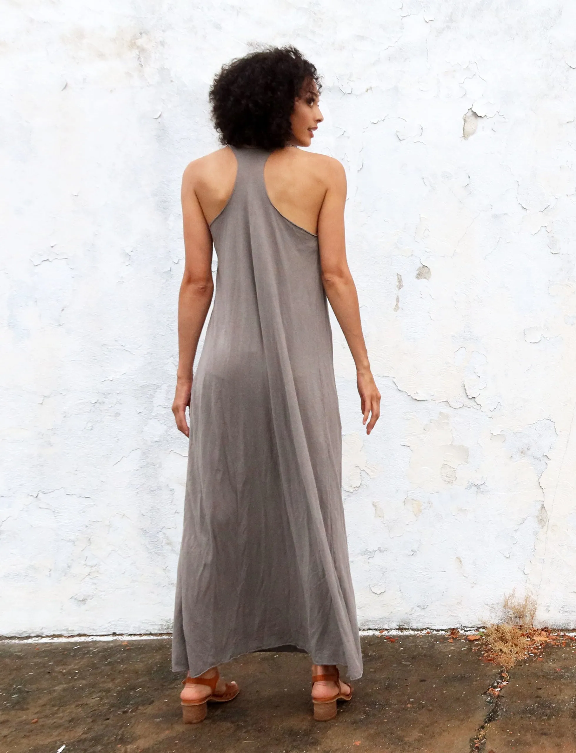 Float Neck Racerback Ojai Long Dress