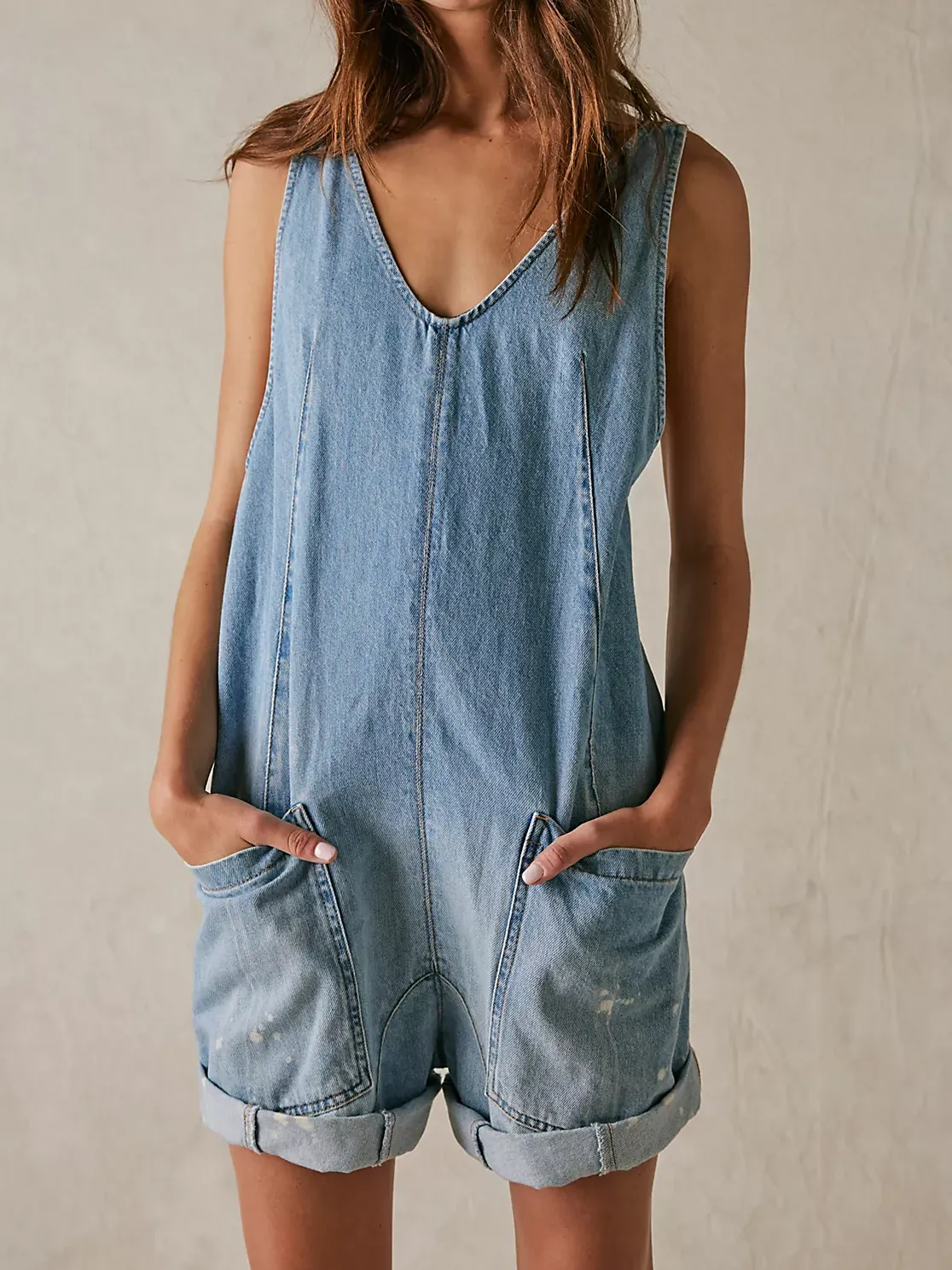 Free People - High Roller Shortall - Bright Eyes