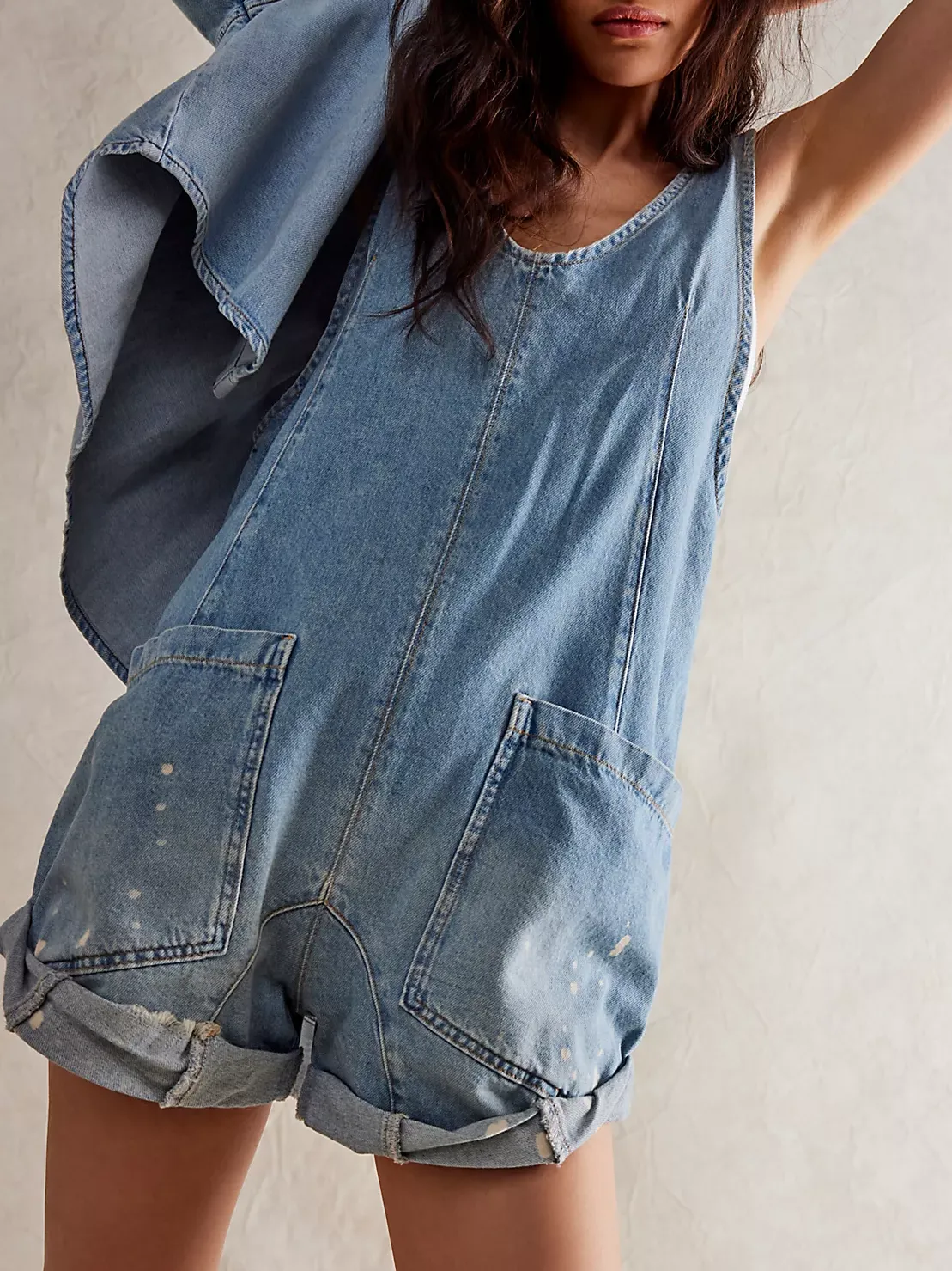 Free People - High Roller Shortall - Bright Eyes