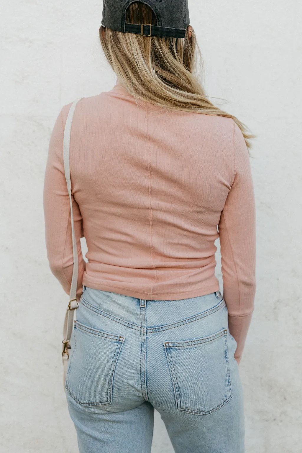 Free People Rickie Top-Smoke Rose
