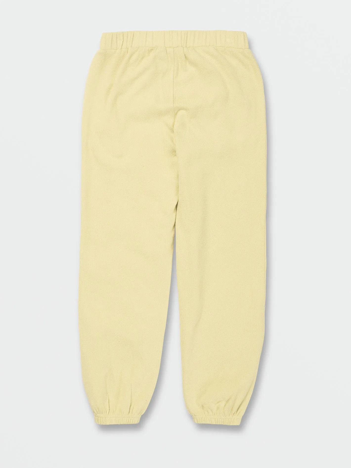 Girls Lived in Lounge Fleece Elastic Waist Pants - Citron