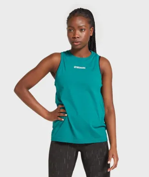 Gymshark Illumination Seamless Tank - Emerald