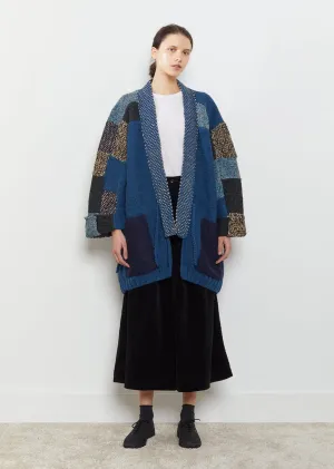 Hand Knit Tsugihagi Kesa Cardigan