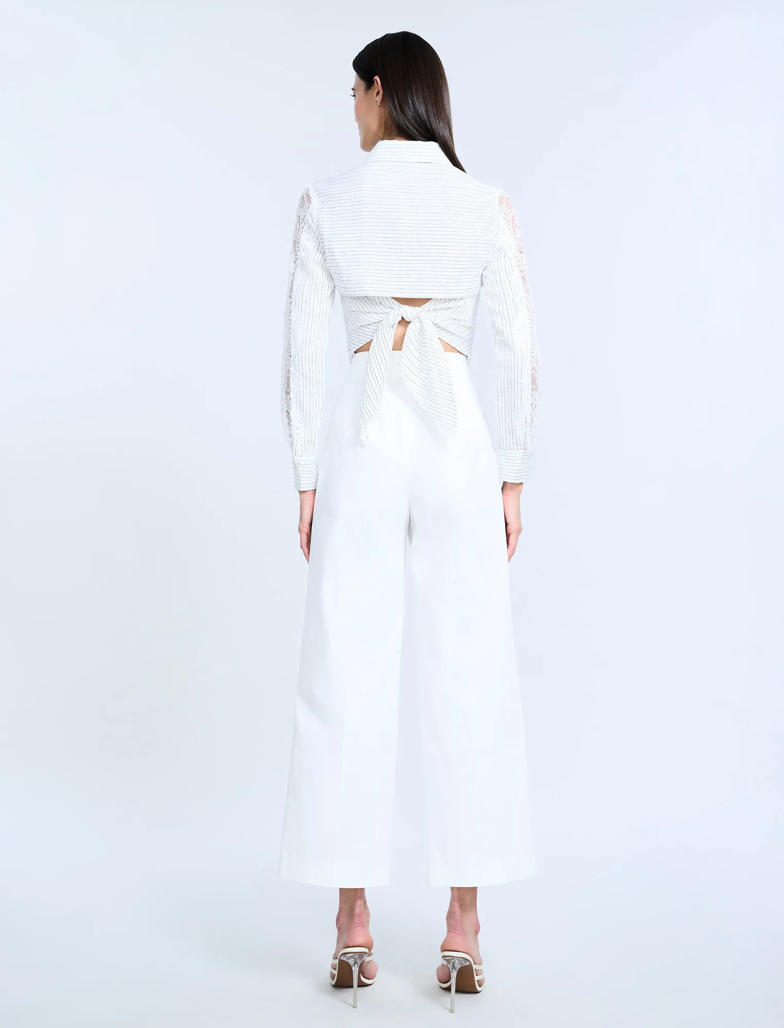 High Waist Cropped Pant
