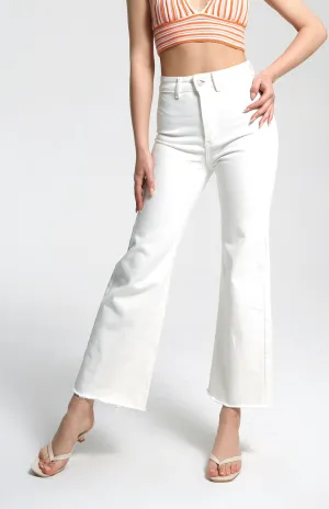 HIGH WAIST STRAIGHT JEANS