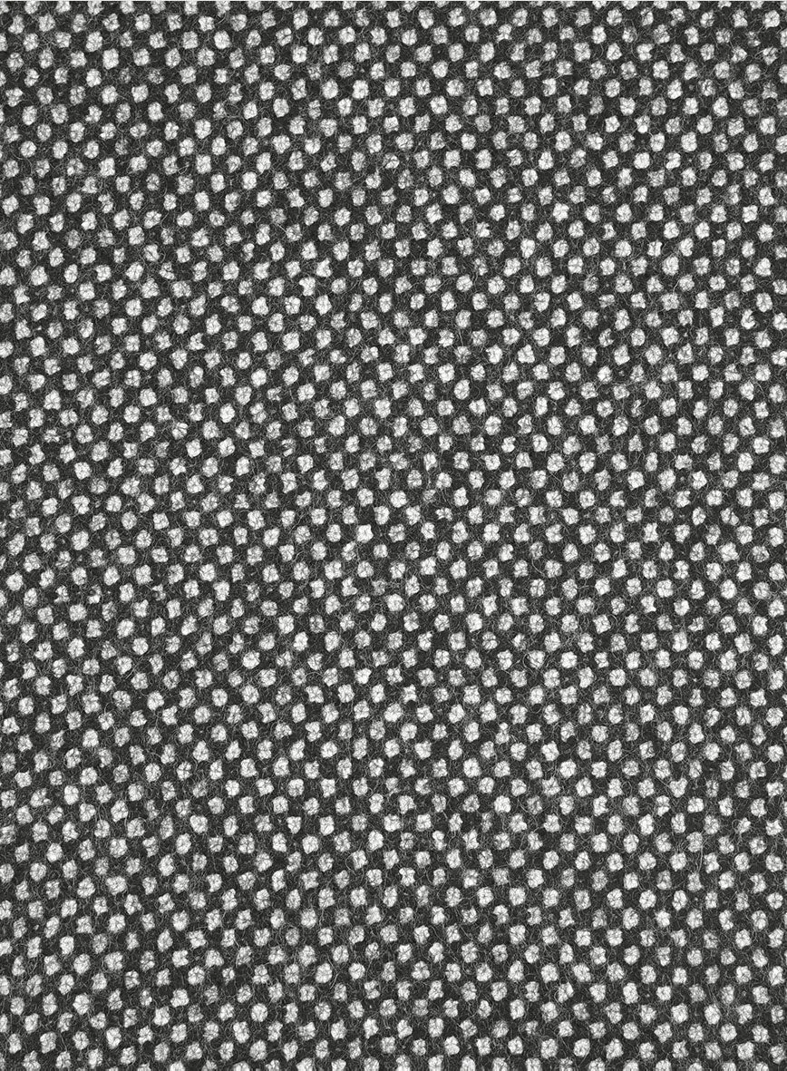 Highlander Heavy Honeycomb Gray Hunter Style Tweed Jacket