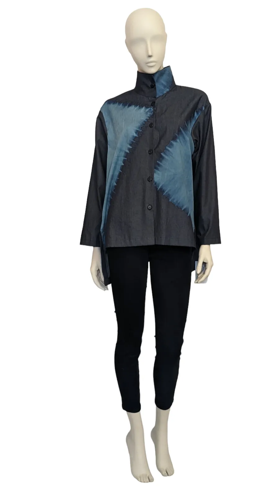 Indigo Shoji Blouse