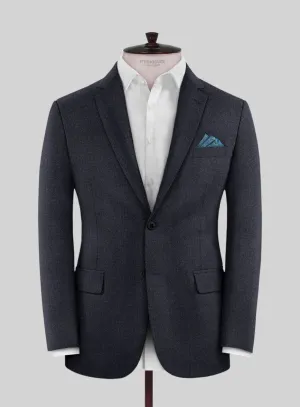 Italian Ombo Blue Birdseye Flannel Jacket