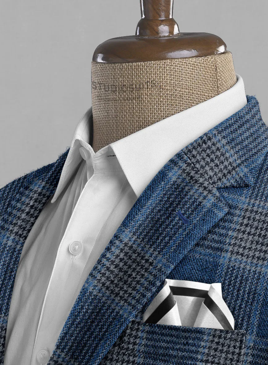 Italian Vincenzo Check Tweed Jacket