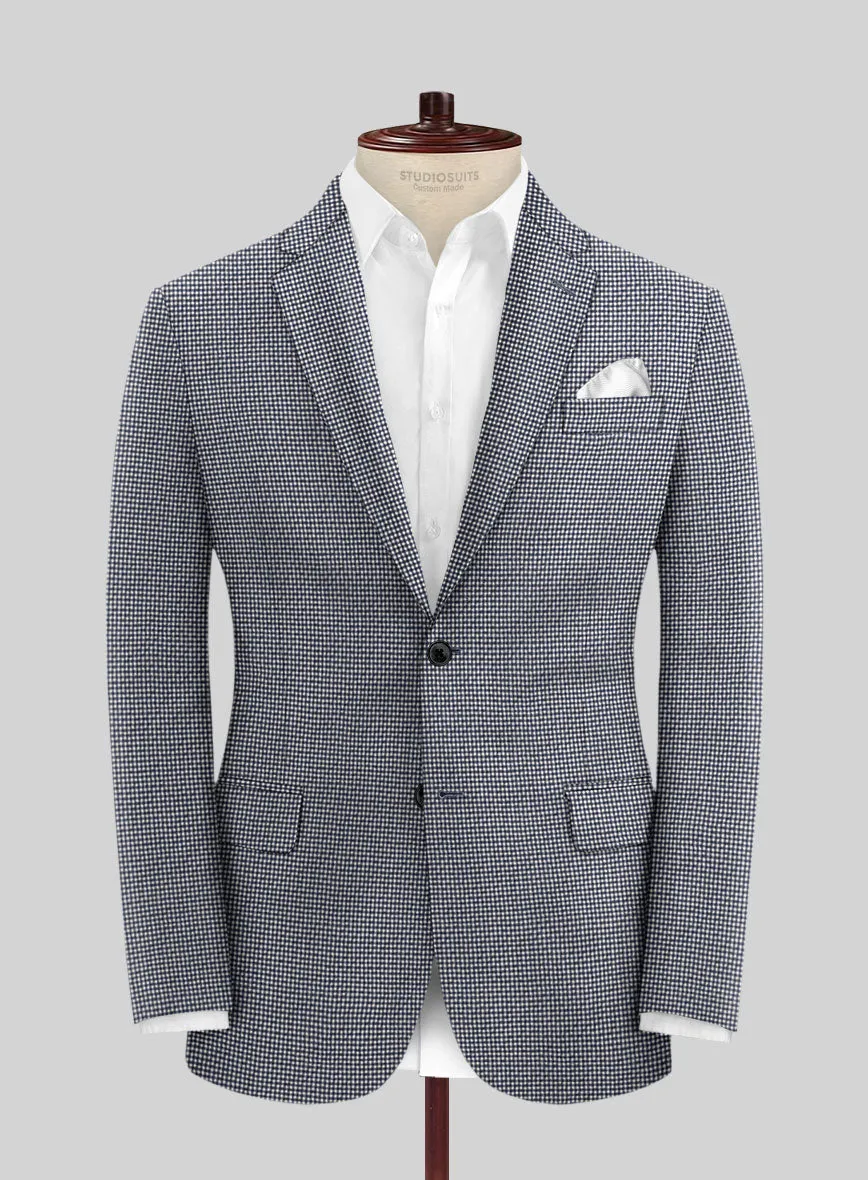 Italian Wool Lycra Saverio Jacket