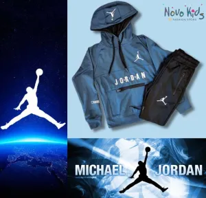 Jordan Sport Suit 2-Piece Set: Sweater and Pants - Kids/Teen Boys (2PCs)