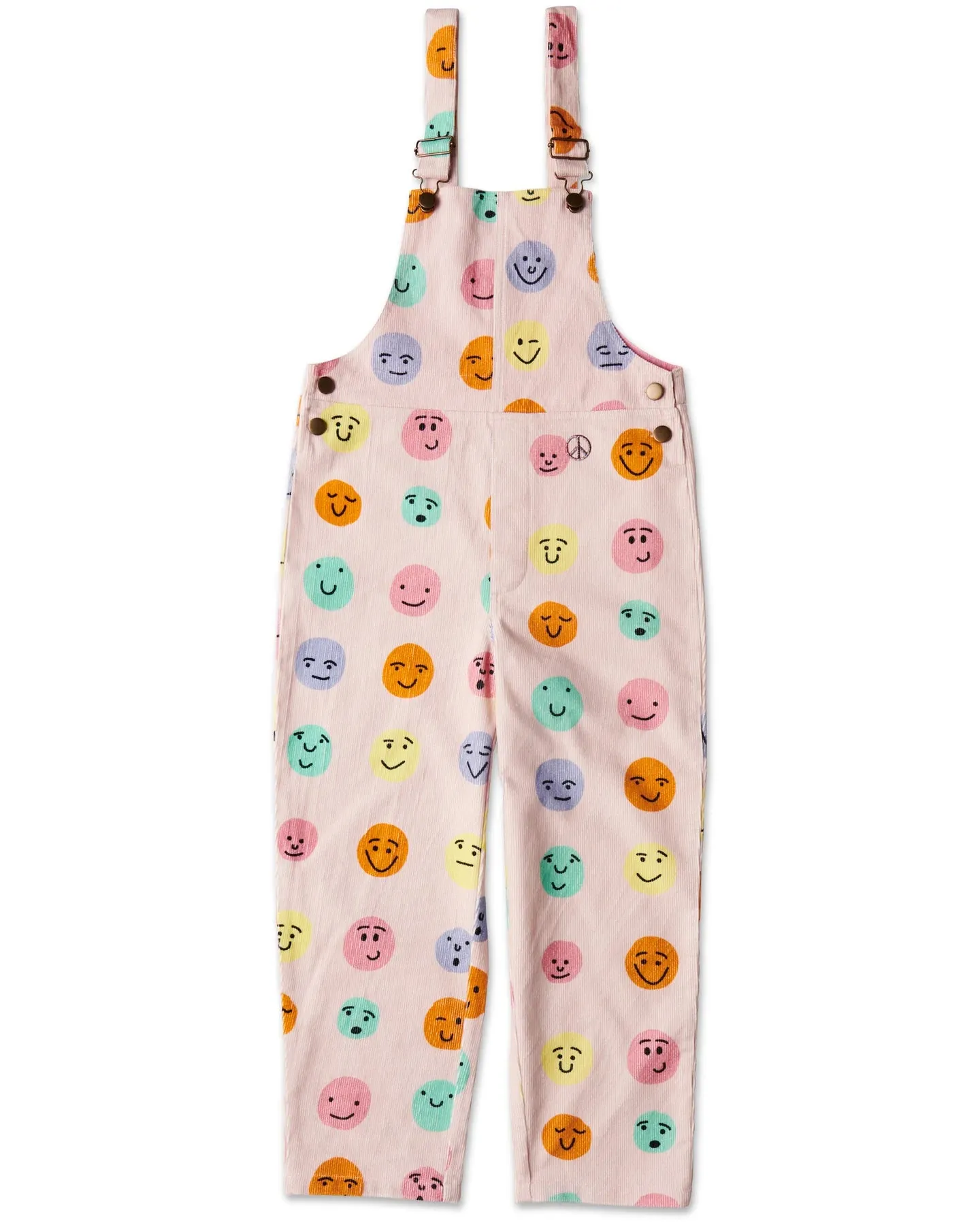 Kip & Co Feeling It Pink Corduroy Overalls