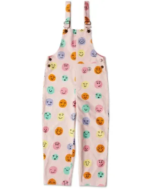 Kip & Co Feeling It Pink Corduroy Overalls